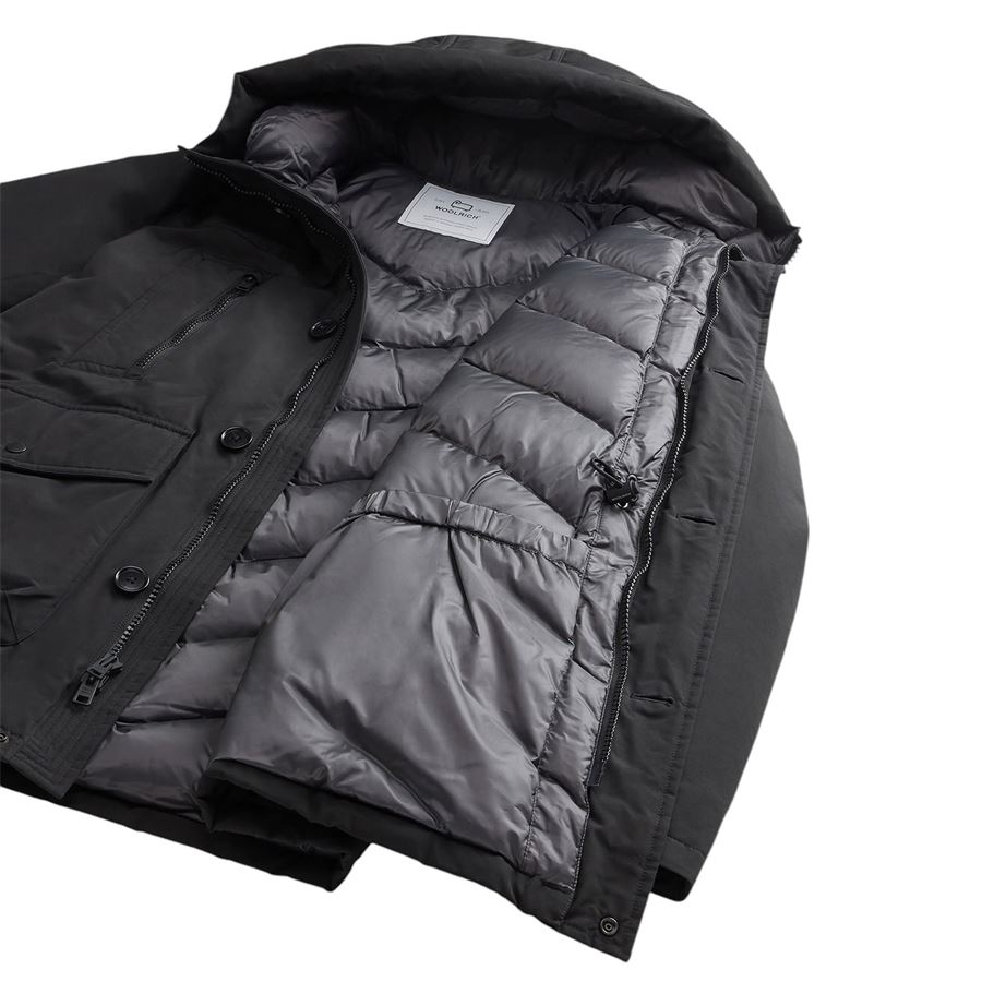 Arctic Parka Evolution in Ramar Cloth Woolrich | CFWOOU0866BLK